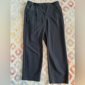 Abercrombie & Fitch Classic Black Tailored Dress Pants